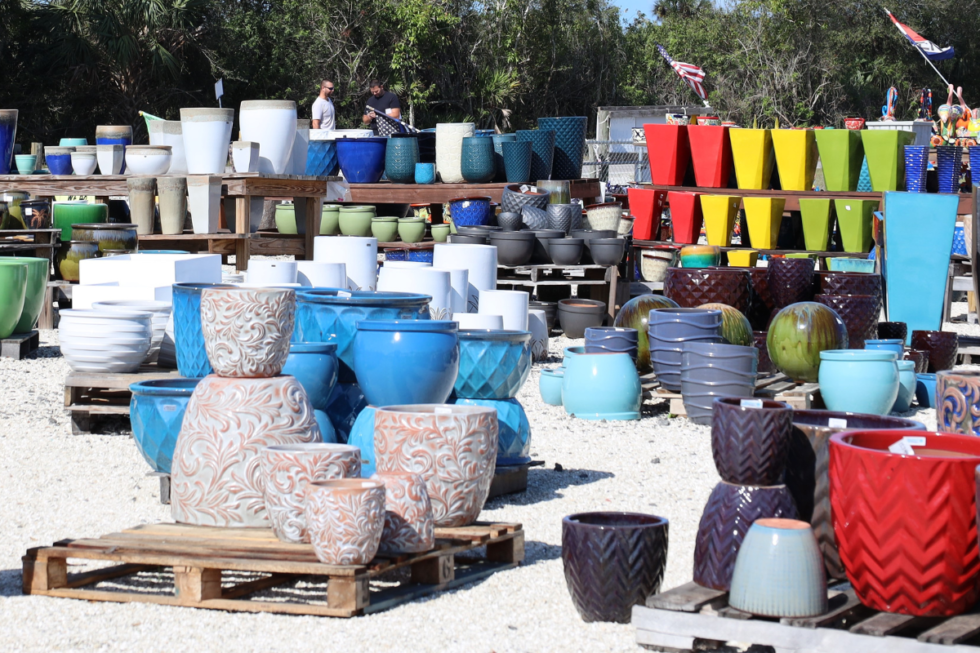 Pottery For Sale in Punta Gorda, Florida Beltran Nursery and Landscape
